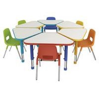 Table Clémence plateau triangulaire - Manutan Expert - Image 6