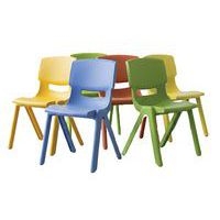 Chaise maternelle 4 pieds Clémence - Manutan Expert - Image principale