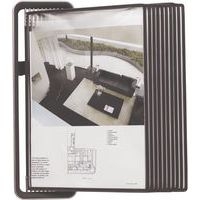 Support mural - Tarifold VEO - Nb de pochettes:10 - Noir - Image 2