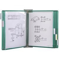 Extension pour support mural Tarifold - Nb de pochettes:10 - Vert - Image 2