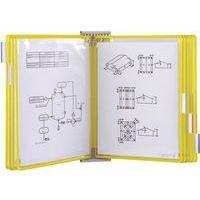 Extension pour support mural Tarifold - Nb de pochettes:10 - Jaune - Image 2