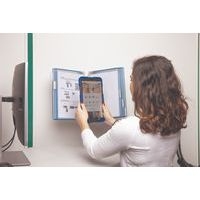 Le kit mural design + 10 pochettes polypropylène bleu A4 - Image 4