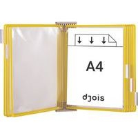 Extension pour support mural Tarifold - Nb de pochettes:10 - Jaune - Image principale