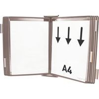 Extension pour support mural Tarifold - Nb de pochettes:10 - Gris - Image principale