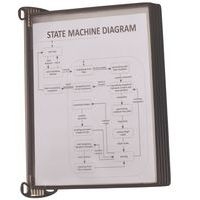 Support mural avec poche A4 - Magnétique - Tarifold - Image principale