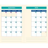 Agenda DYS journalier 13x21 cm multicolore - Image 4