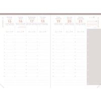 Agenda Universitaire Color Andrea rouge 10x15 cm août à août - Image 5