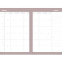 Agenda Ministre Color Festy bleu 16x24 cm août à août - Image 6