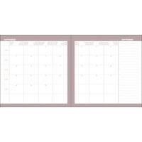 Agenda Exécutif Color Festy vert 16x16 cm août à août - Image 4