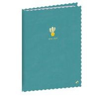 Agenda Ministre Color Festy vert 16x24 cm août à août - Image principale