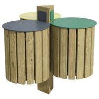 Poubelle Dinard 150L - pin - Image principale