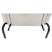 Conteneur mobile à pédale front. Amovible Inox brossé 70L - Image 6