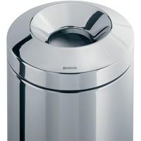Poubelle à papier anti-feu - Inox - 30 L, Coloris : Gris - Image 3