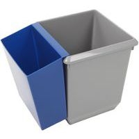 Lot de 4 Poubelle à papier en cône 21L Gris - Image 7
