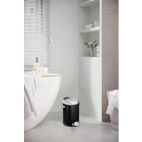 Poubelle à pédale Belle Deluxe 5L, Matériau : Acier - Image 7