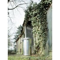 Poubelle d'appoint en acier galvanisé - 110 L - Image 2