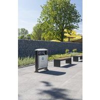 Poubelle d'extérieur tri sélectif 2x39L - Image 3