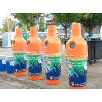 Poubelle PETman, Coloris : Orange - Image 7