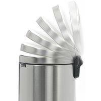 Poubelle à pédale NewIcon 20L inox mat Brabantia - Image 8