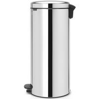 Poubelle à pédale NewIcon 30L inox avec liner métal - Image 2