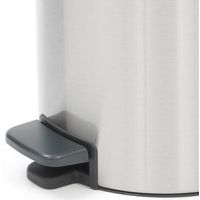 Poubelle à pédale NewIcon 5L - Brabantia, Coloris : Gris - Image 3