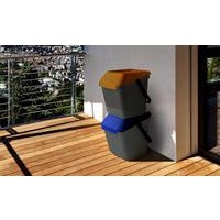 Poubelle EasyMax 35 L noir/bleu - Image 3