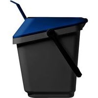 Poubelle EasyMax 35 L noir/bleu - Image 2