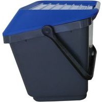Poubelle EasyMax 35 L noir/bleu - Image 8