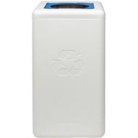 Poubelle circulaire BrickBin 65L Papier Blanc/blue - Image 2