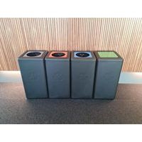 Poubelle circulaire BrickBin 65L Autres Déchets gris/noir - Image 10
