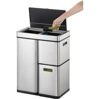 Poubelle élégante Mirage Plus Sensor Recycler 30+15+15 L - Image 6