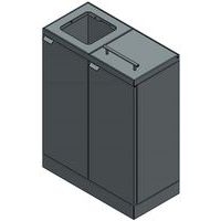 Poubelle de tri sélectif Bica 886 2x45L - Image 2