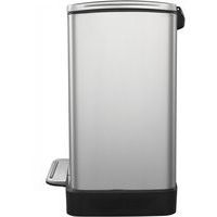 Poubelle à pédale E-Cube Tri-sélectif 10+9 L, Matériau : Inox - Image 3