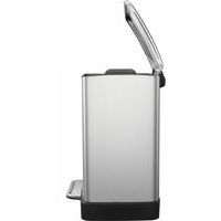 Poubelle à pédale E-Cube Tri-sélectif 10+9 L, Matériau : Inox - Image 8