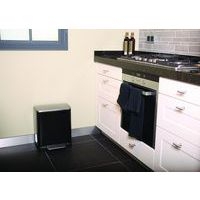 Poubelle à pédale E-Cube Tri-sélectif 10+9 L, Matériau : Acier - Image 7