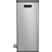 Poubelle à pédale Ecocasa II Recycling Step Bin 20+20 L inox - Image 8