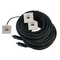 Kit déport spécial VPI : 2x HDMI 10 m + USB 20 cm - Image principale