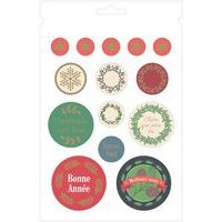 Bloc 168 stickers Joyeux Noel - Image 4
