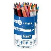 Pot 36 crayons couleur 12 cm Ferby lyra Ø mine 6,25 mm - Image principale