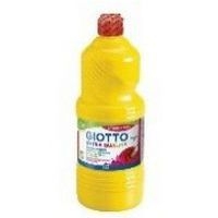 Flacon 1 litre gouache liquide giotto avec bouchon doseur - jaune d'or - Image principale