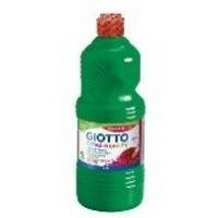 Flacon 1 litre gouache liquide giotto avec bouchon doseur - vert émeraude - Image principale