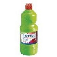 Flacon 1 litre gouache liquide giotto avec bouchon doseur - vert printemps - Image principale