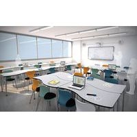 Table Wave forme vague réglable blanc T1-T3-MIRPLAY School - Image 3