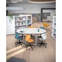 Table Wave forme vague réglable blanc T1-T3-MIRPLAY School - Image 2