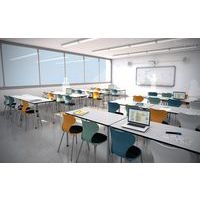 Table rectangle Plus 1814x664 mm  blanc-MIRPLAY School - Image 2