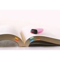 Lot de 160 marque-pages index 12x45 mm zigzag couleurs fluos - Image 2