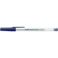 Stylo bille corps transparent pointe 1 mm tracé 0,32 mm bleu - Image 2