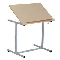 Table réglable Atlas pour handicapé plateau inclinable - Manutan Expert - Image principale