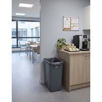 Collecteur de tri sélectif sans couvercle 40 L - Manutan Expert - Image 4