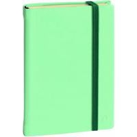 CARNET 24 ligné Silk vert eau Elast - Image principale